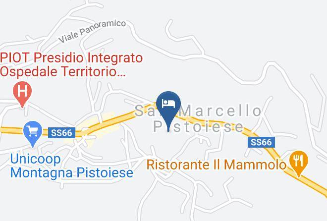 Pistoia - Albergo Giardini Maps