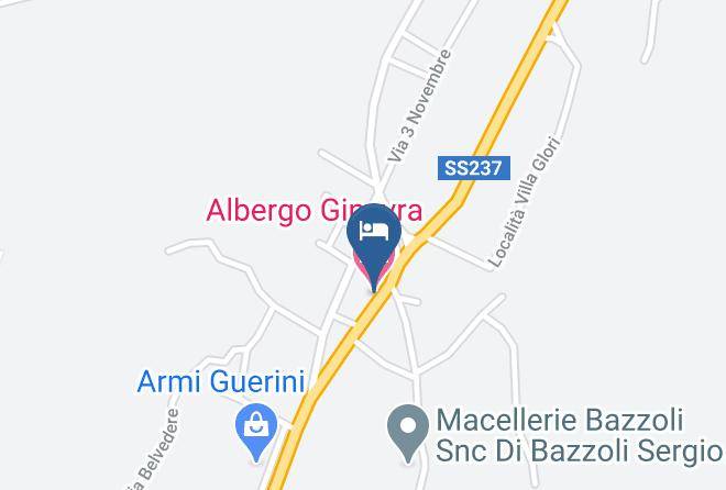 Trento - Albergo Ginevra Maps