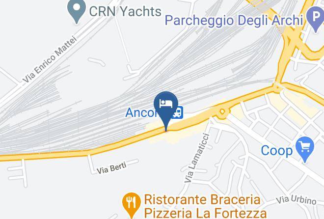 Ancona - Albergo Gino Maps