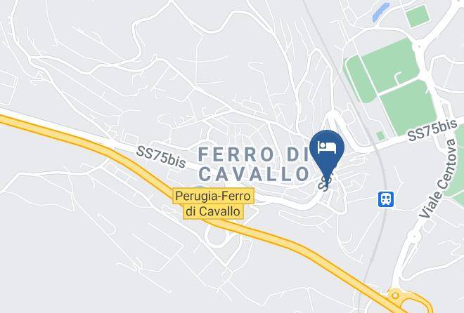 Perugia - Albergo Giusy Maps