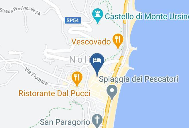 Savona - Albergo Glicine Maps