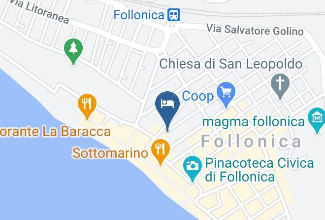 Albergo Golfo Map