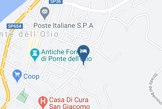Piacenza - Albergo Happy Residence Maps