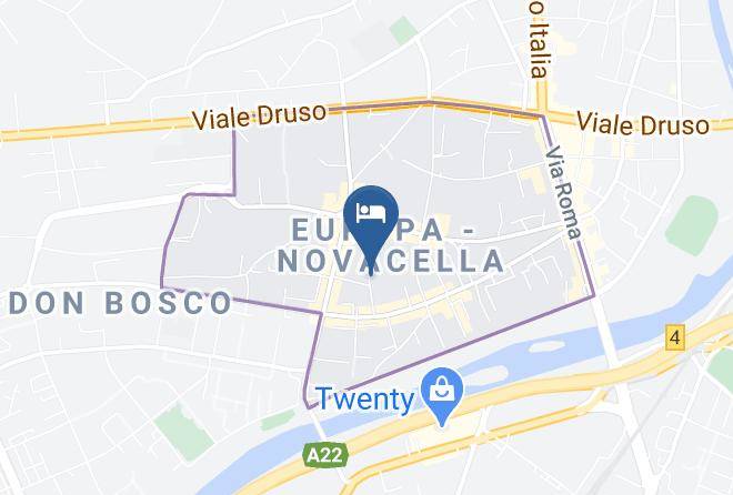Bolzano - Albergo Hofer Maps
