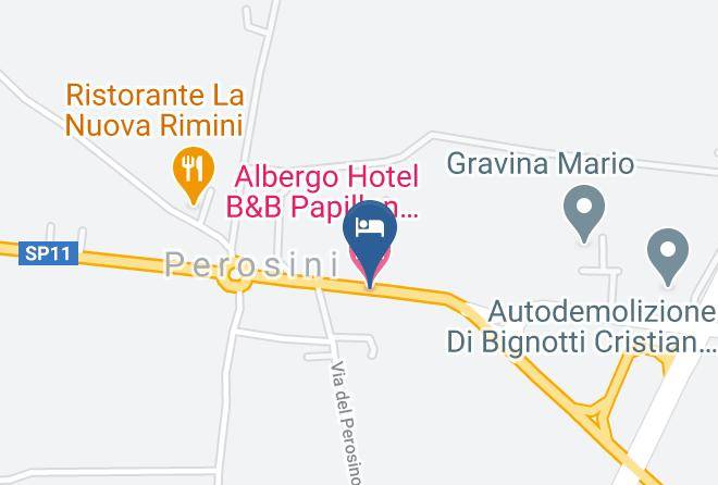 Brescia - Albergo Hotel B&b Papillon Camere E Alloggi Maps