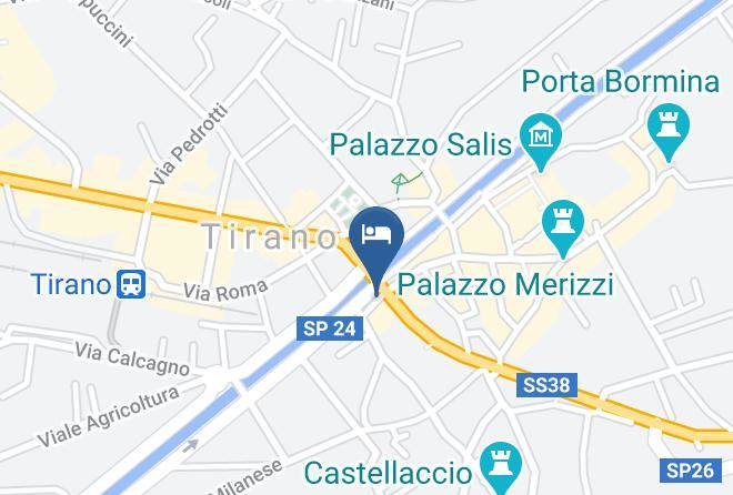 Sondrio - Albergo Meuble Stelvio B&b Maps