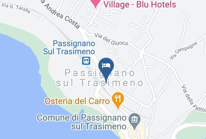 Perugia - Albergo Hotel Florida Maps