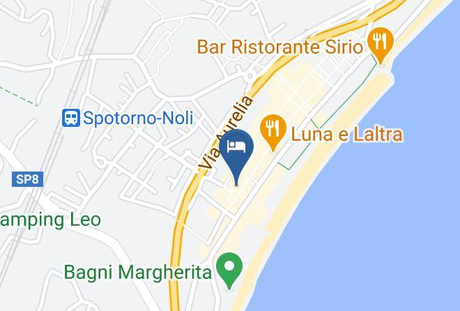 Savona - Albergo Hotel Graziella Maps