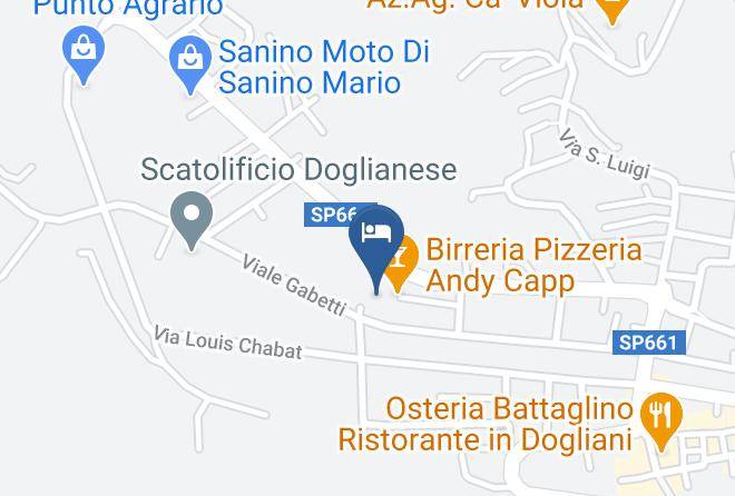 Cuneo - Albergo Hotel Il Giardino Maps
