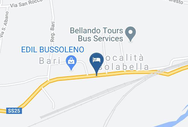 Turin - Albergo Hotel Isolabella Maps