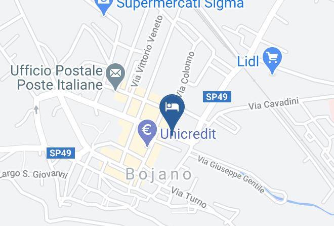 Campobasso - Albergo Hotel Mary Maps