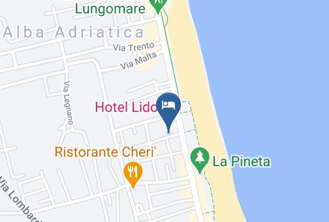 Teramo - Albergo Hotel Mary Maps
