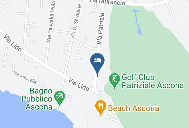 Locarno - Albergo Hotel Restaurant Arcadia Maps