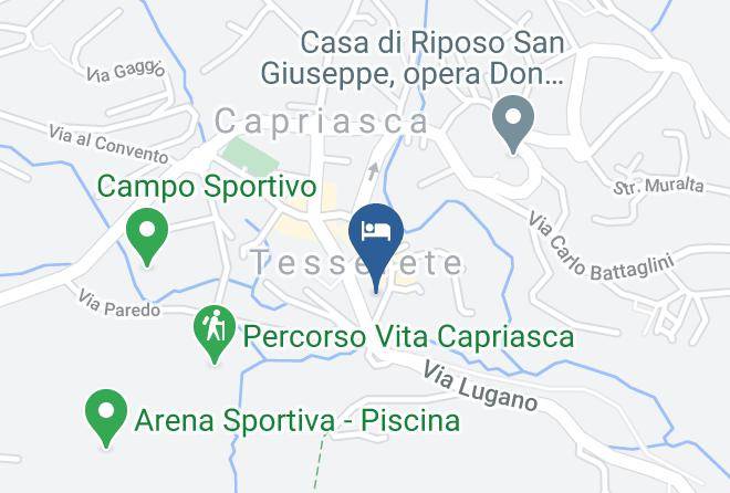 Lugano - Albergo Hotel Tesserete Maps