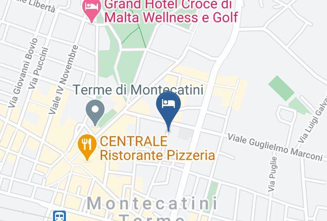 Pistoia - Albergo Hotel Valtorta Maps