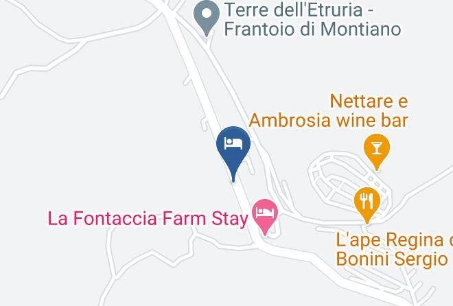 Grosseto - Albergo I Butteri Maps