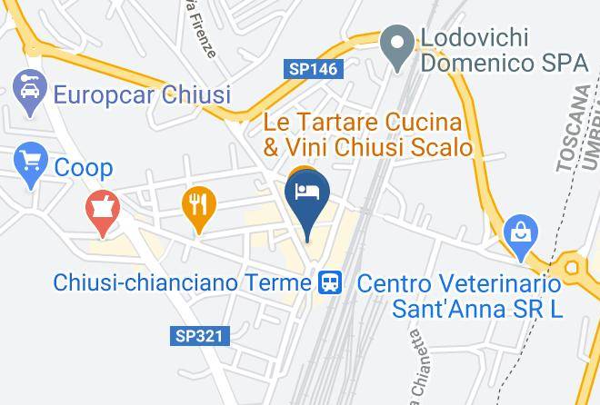 Siena - Albergo I Longobardi Maps