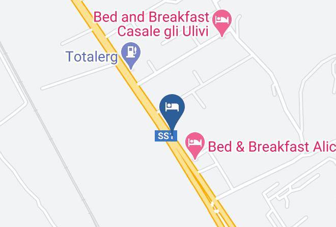 Grosseto - Albergo Il Cacciatore Maps
