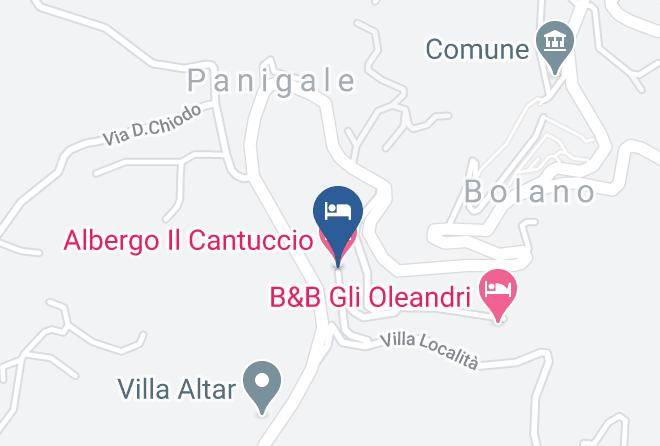 La Spezia - Albergo Il Cantuccio Maps
