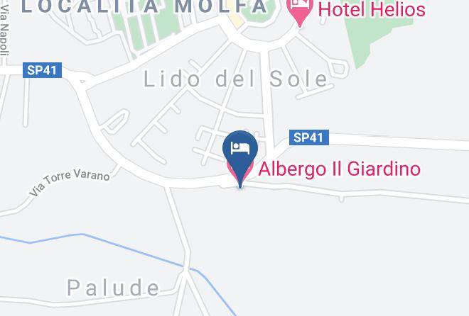 Foggia - Albergo Il Giardino Maps