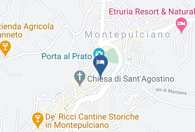 Siena - Albergo Il Marzocco Maps