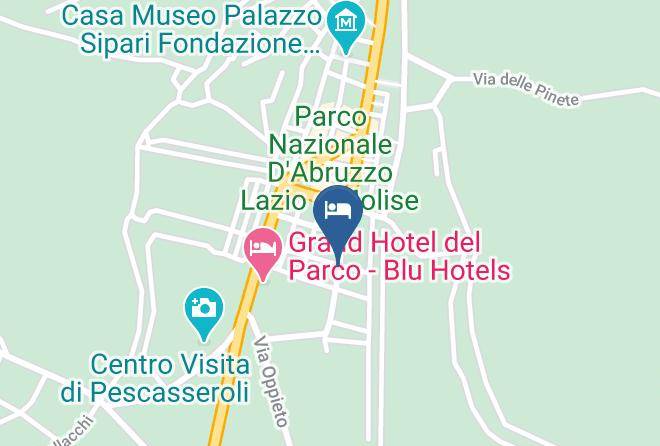 L Aquila - Albergo Il Piccolo Principe Maps