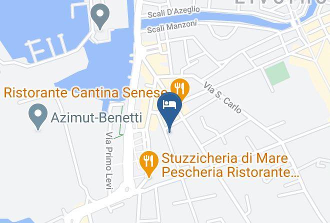 Leghorn - Albergo Imperiale Maps