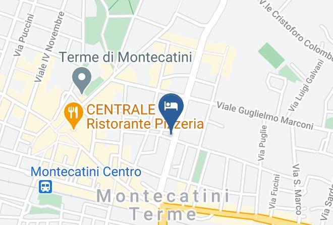 Pistoia - Albergo Impero Maps
