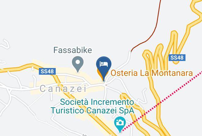 Albergo International Map