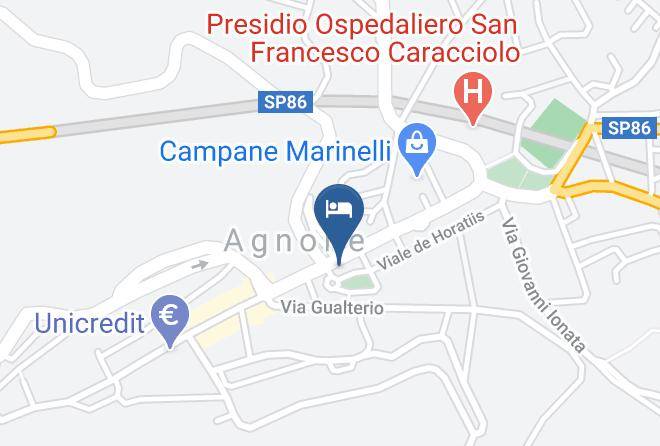 Isernia - Albergo Italia Maps