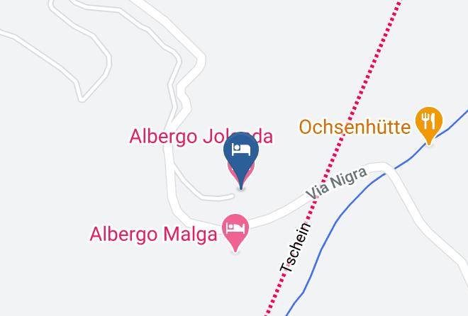 Bolzano - Albergo Jolanda Maps