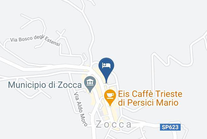 Modena - Albergo Joli' Maps