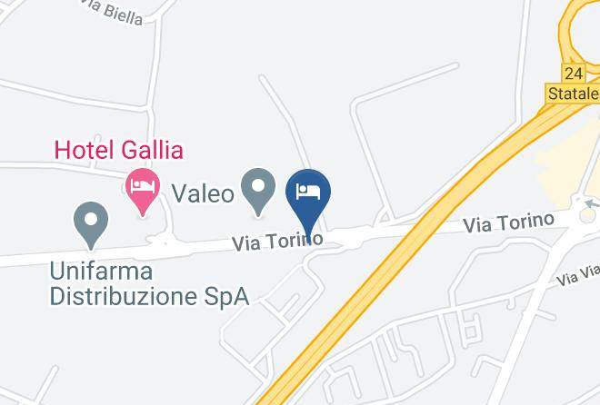 Turin - Albergo K 11 Maps