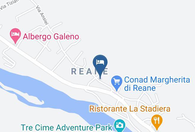 Belluno - Albergo K2 Maps