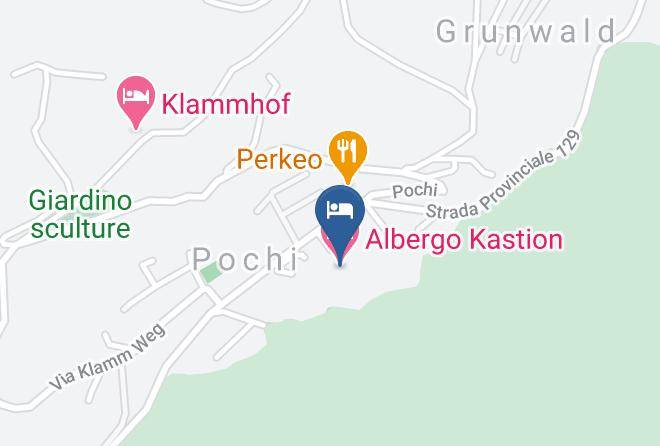 Bolzano - Albergo Kastion Maps