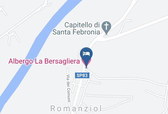Venice - Albergo La Bersagliera Maps