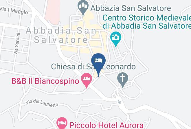 Siena - Albergo La Bussola Maps