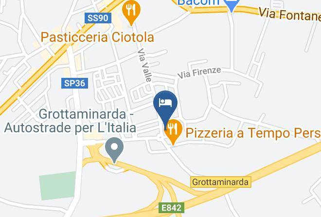 Avellino - Albergo La Carina Ristorante E Pizzeria Maps