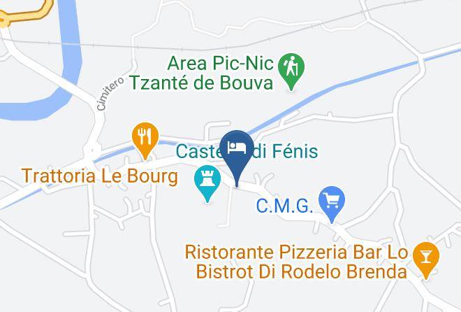 Aosta - Albergo La Chatelaine Maps