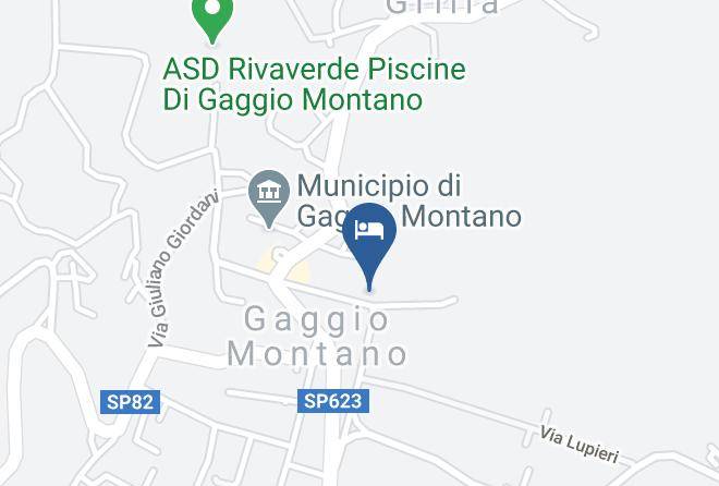 Bologna - Albergo La Chiocciola Maps