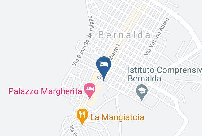 Matera - Albergo La Corte Maps