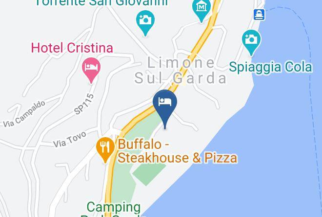 Brescia - Hotel La Fiorita Limone Maps