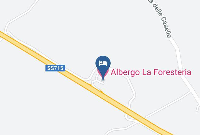 Siena - Albergo La Foresteria Srl Maps