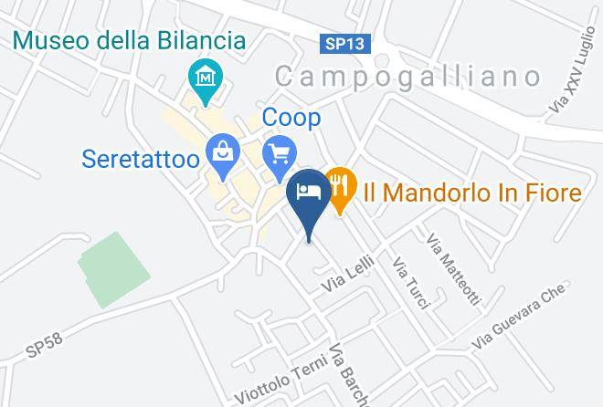 Modena - Albergo La Gentile Maps