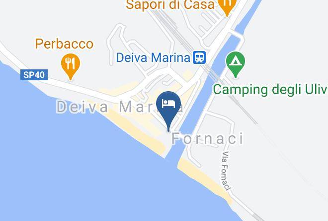 La Spezia - Albergo La Lampara Maps
