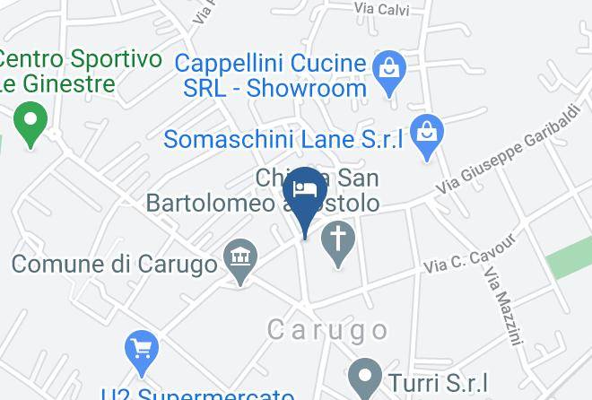 Como - Albergo La Nuova Locanda Maps