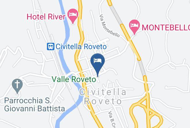 L Aquila - Albergo La Perla Della Valle Maps