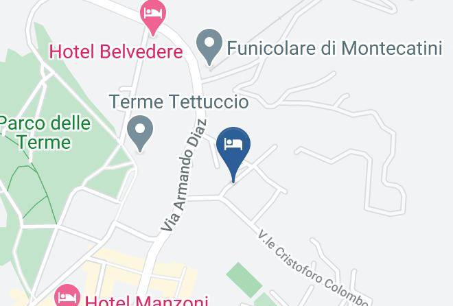 Pistoia - Albergo La Querceta Maps