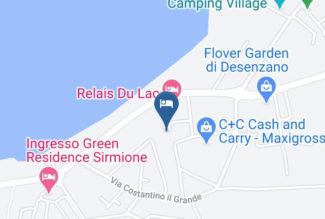 Brescia - Albergo La Quiete Maps