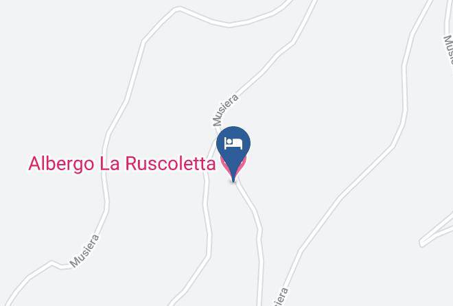 Albergo La Ruscoletta Map